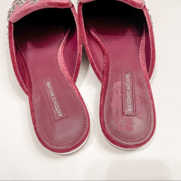 Antonio Melani Velvet Women's Oguna Beaded Mules - Picture 11 of 15